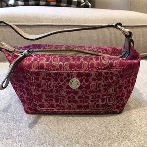 Pink Coach Purse